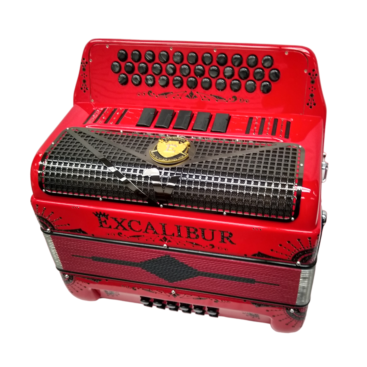 Excalibur Crown Series 5 Switch Ferrari Red With Black Nickel - Image 2