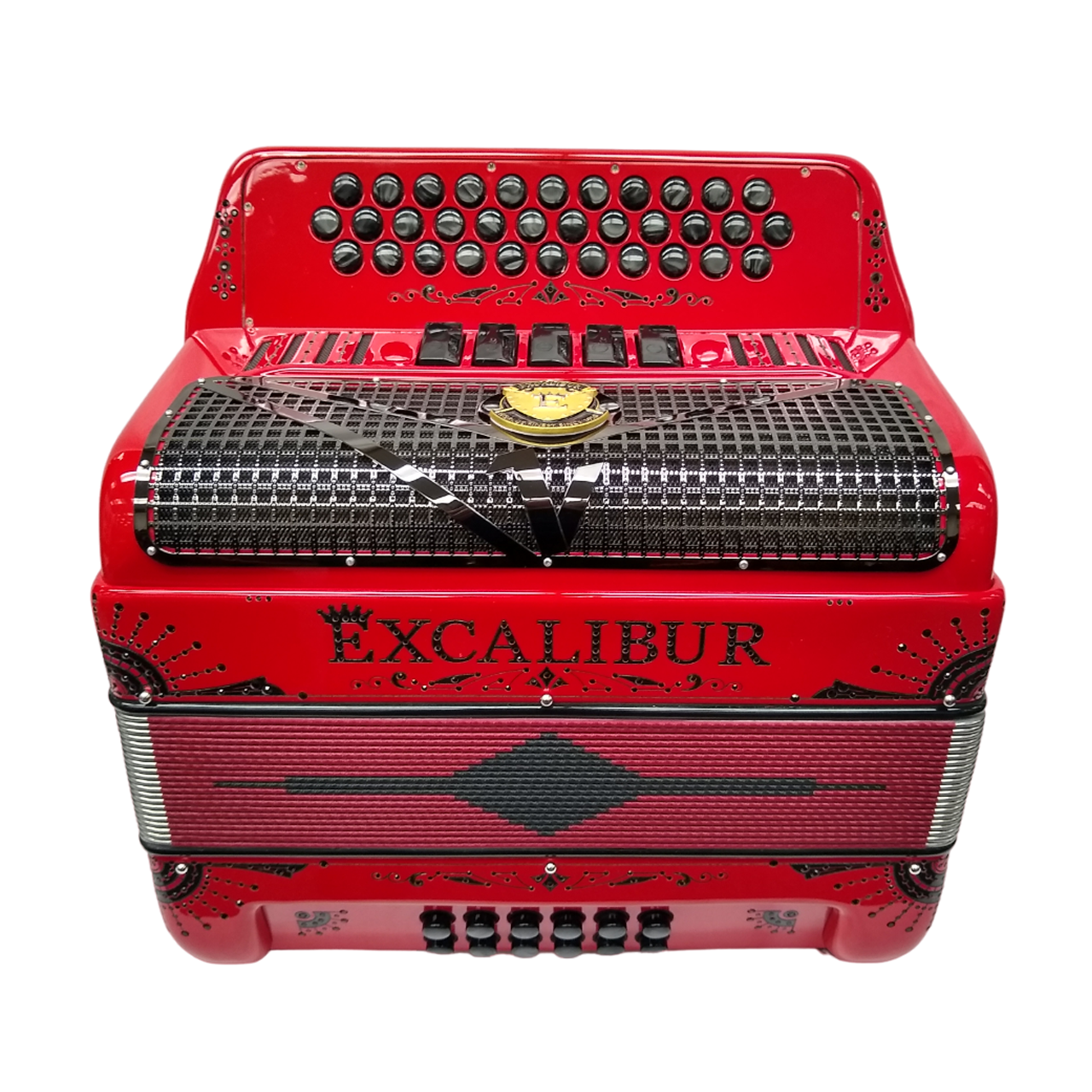 Excalibur Crown Series 5 Switch Ferrari Red With Black Nickel - Image 3