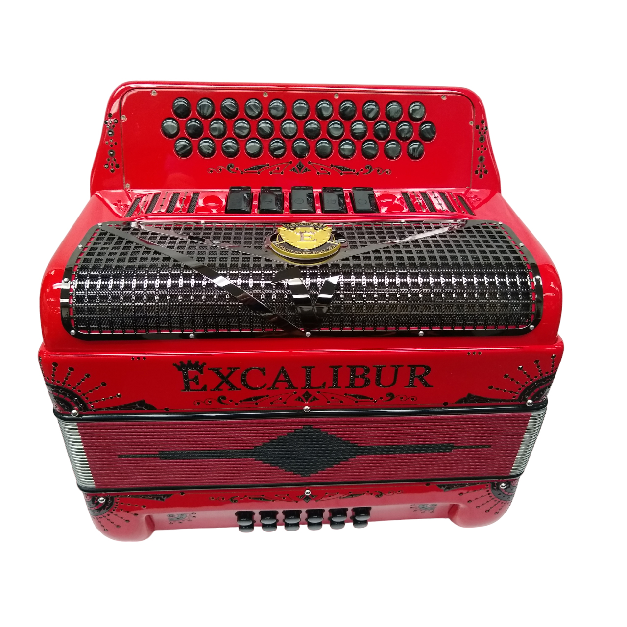Excalibur Crown Series 5 Switch Ferrari Red With Black Nickel - Image 5