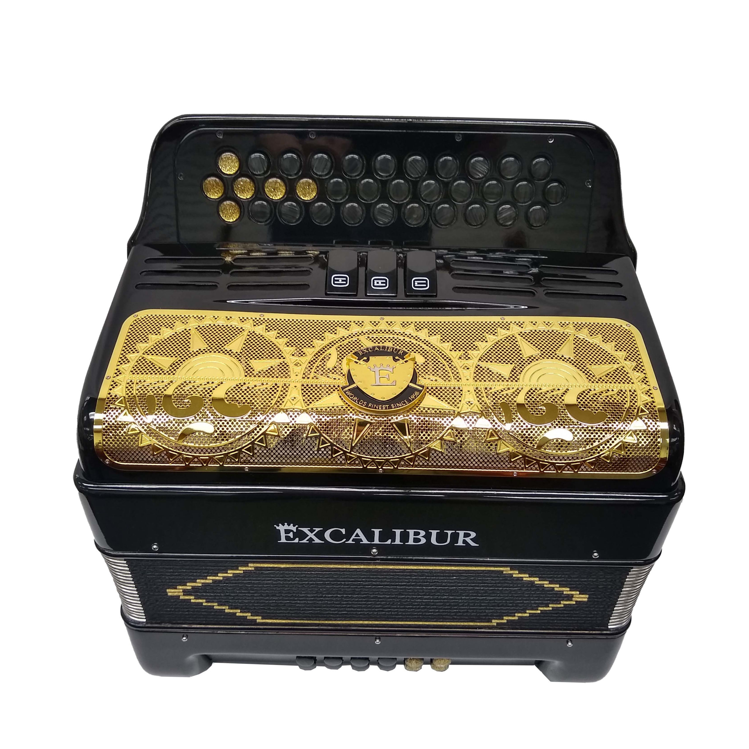 Excalibur Super Classic PSI 34 Key Black Polish/Gold