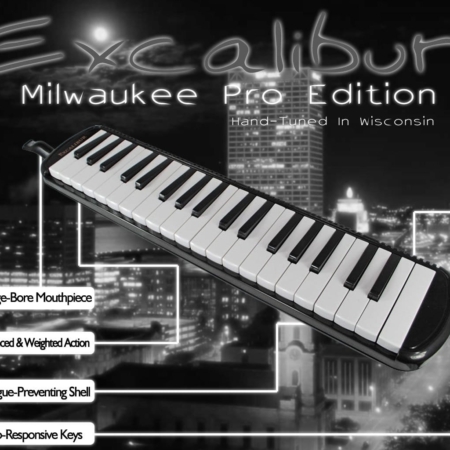 Excalibur 37 Note Melodica - Milwaukee Pro Edition