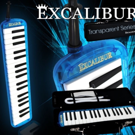 Excalibur Melodica - Transparent Series (Ocean Blue)