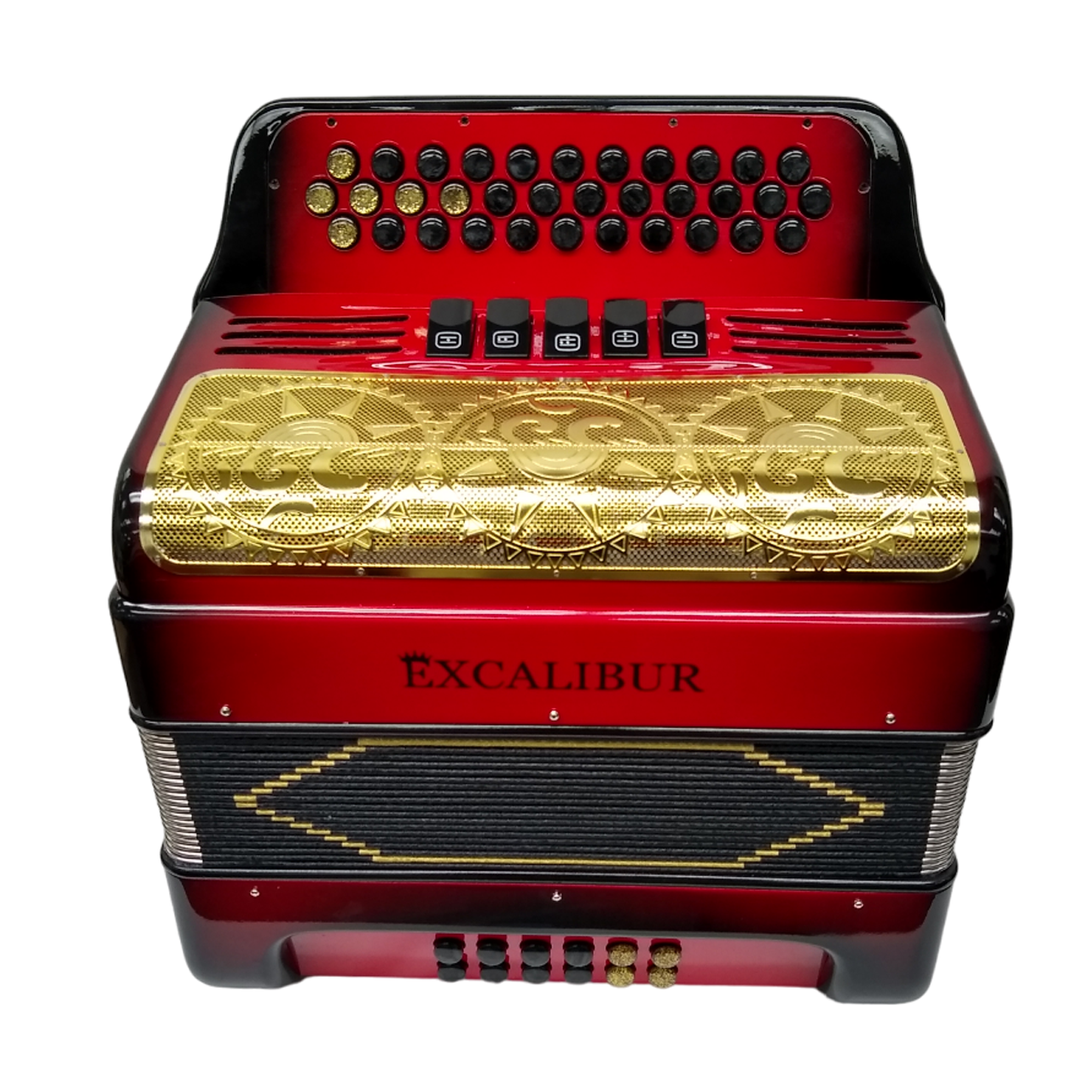 Excalibur Super Classic PSI 34 Key 5 Switch Rio Grande Red