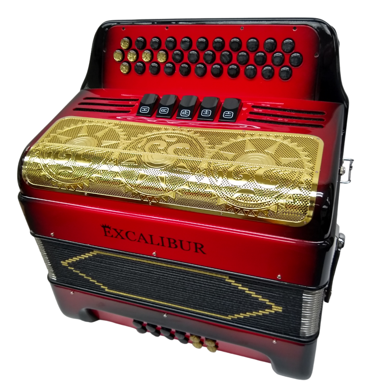 Excalibur Super Classic PSI 34 Key 5 Switch Rio Grande Red - Image 2