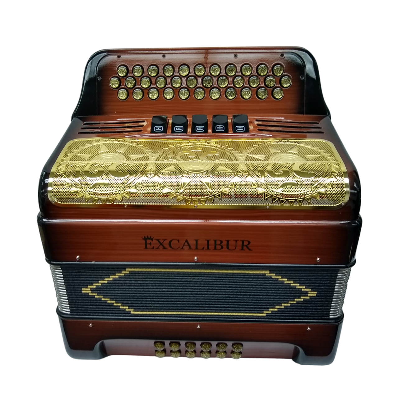 Excalibur Super Classic PSI 34 Key 5 Switch Boston Craftsman Walnut