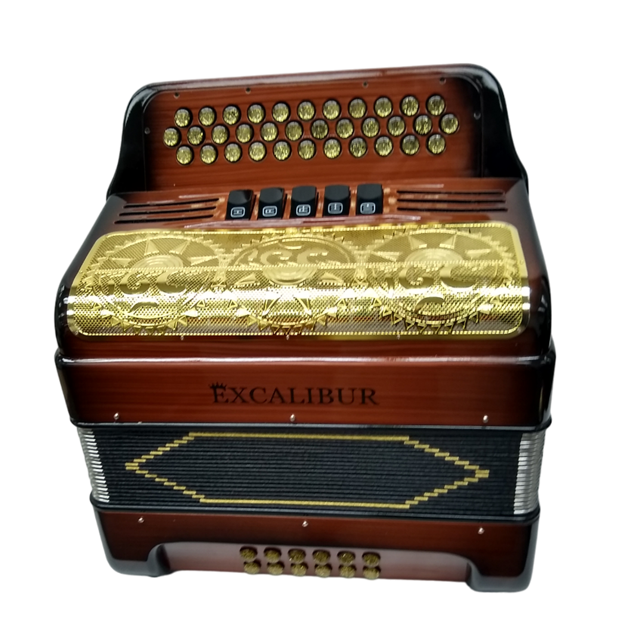 Excalibur Super Classic PSI 34 Key 5 Switch Boston Craftsman Walnut - Image 3