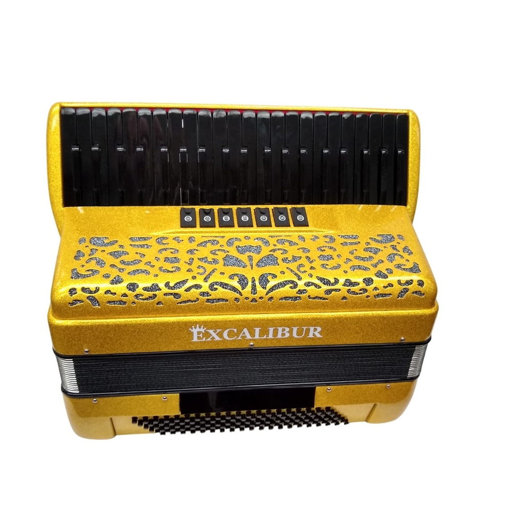 Excalibur Weltbestin 120 Bass Anniversary Special Edition Gold Sparkle