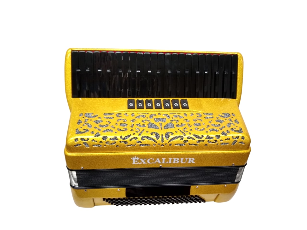Excalibur Weltbestin 120 Bass Anniversary Special Edition Gold Sparkle - Image 2