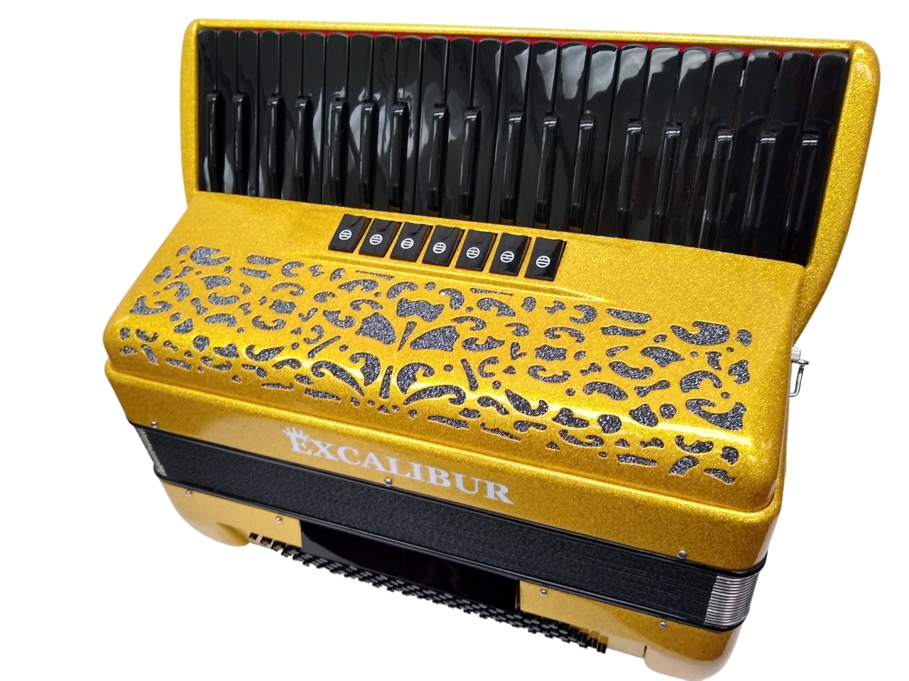 Excalibur Weltbestin 120 Bass Anniversary Special Edition Gold Sparkle - Image 3