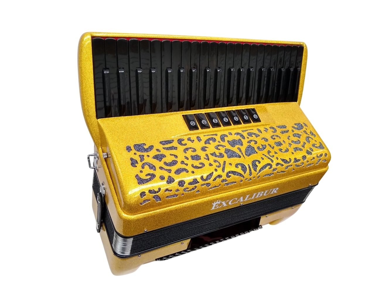 Excalibur Weltbestin 120 Bass Anniversary Special Edition Gold Sparkle - Image 4